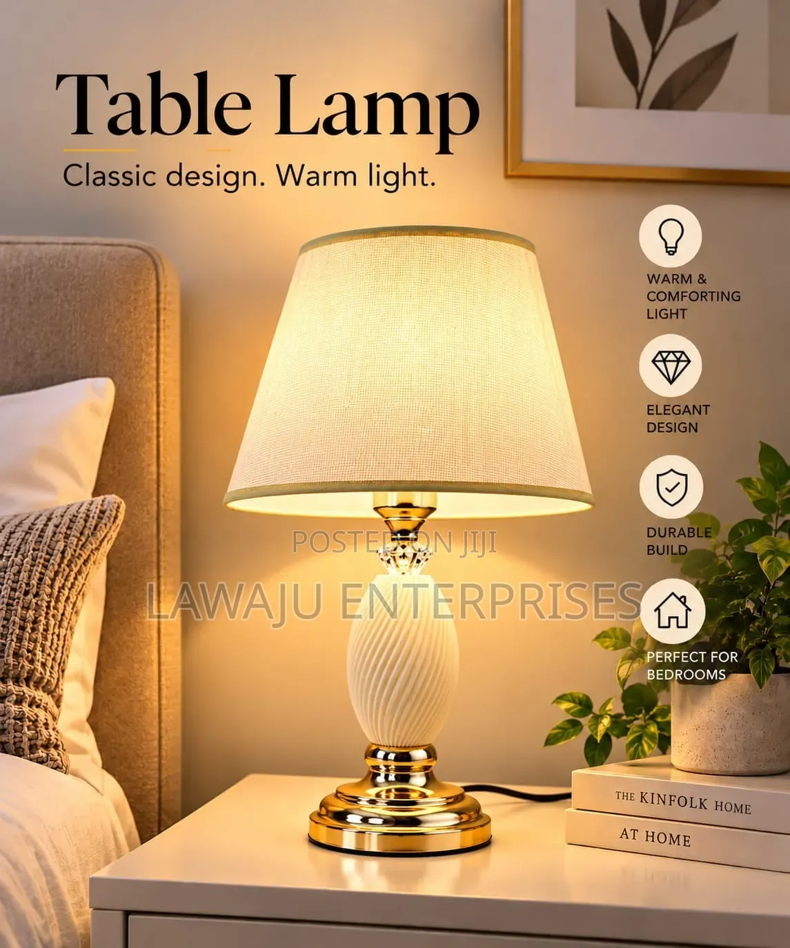 Crystal Table Lamp