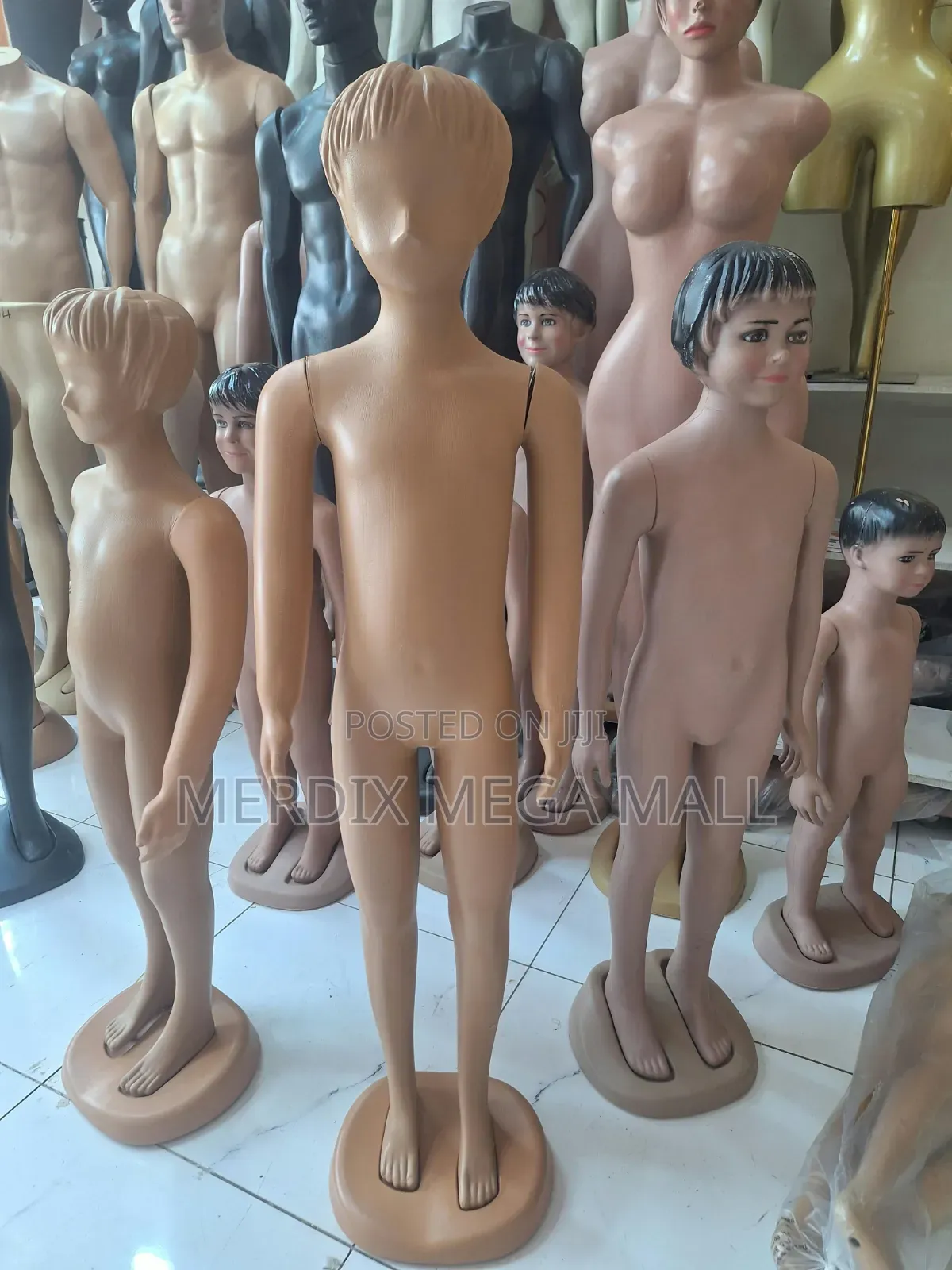 Kid's Mannequins, 12 Years Dummy Without Eyes, Dummies