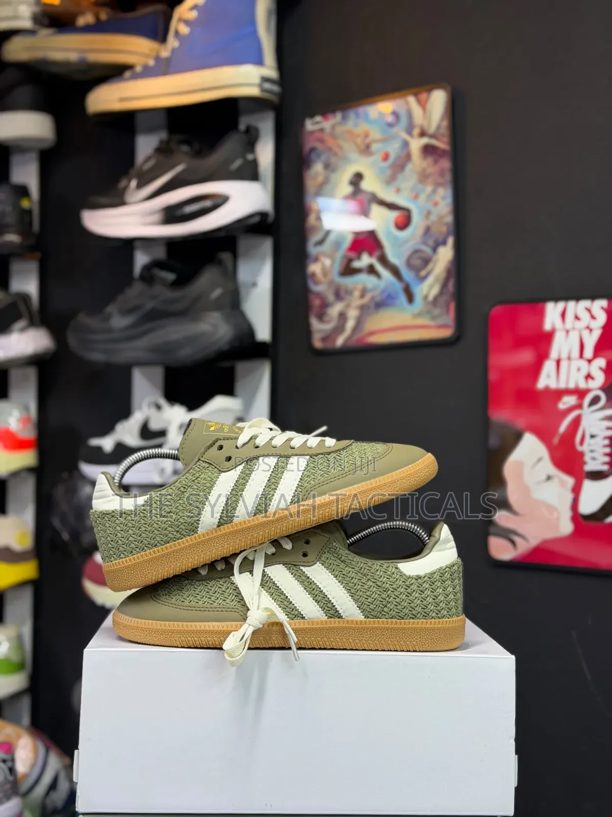 Adidas Samba OG Crochet Pack / Knit Pack in "Orbit Green" .