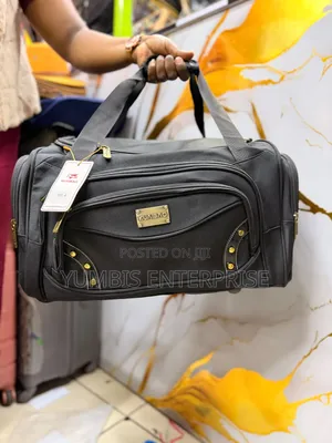 Small Canvas Black Travel Bags 