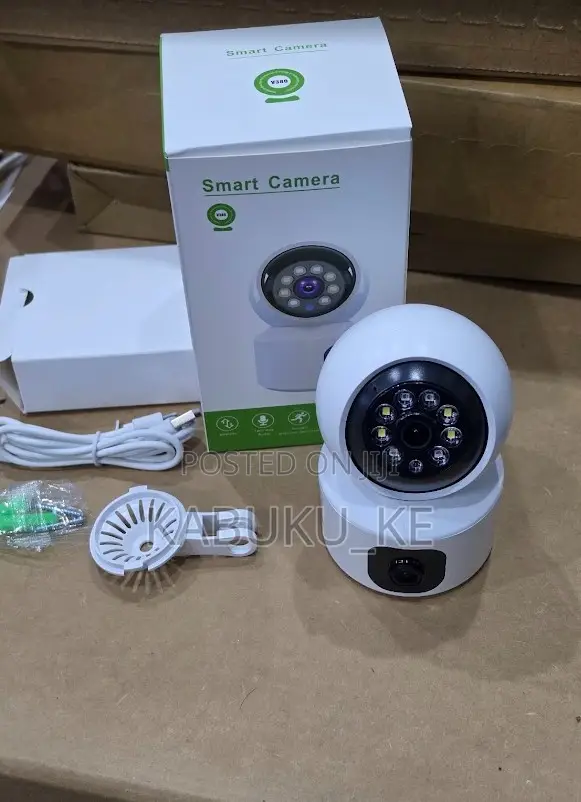 Wireless Dual Lens PTZ Wifi Camera Nanny Indoor Camera