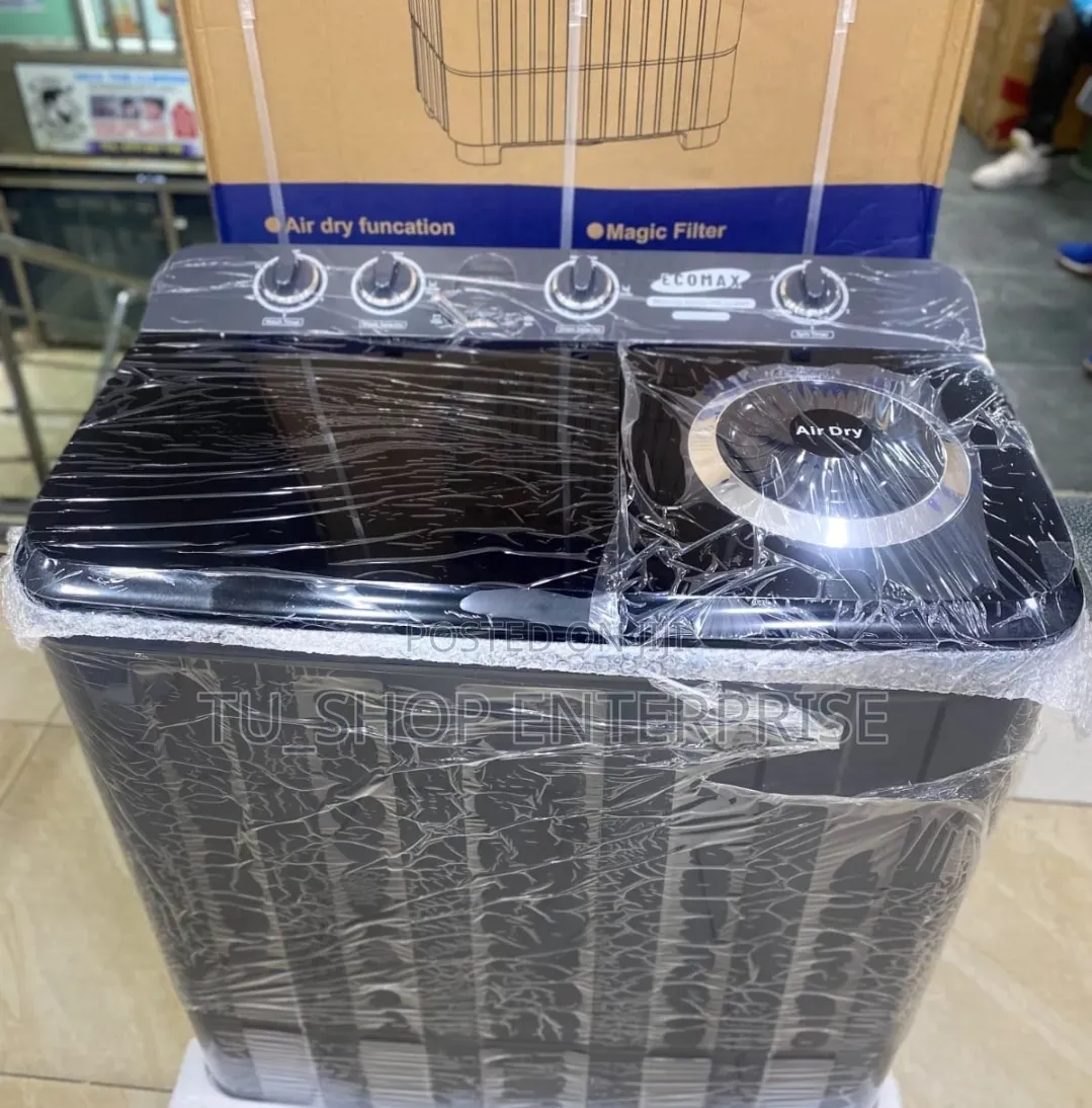 Ecomax 9kg Twin Tub Semi Automatic Washing