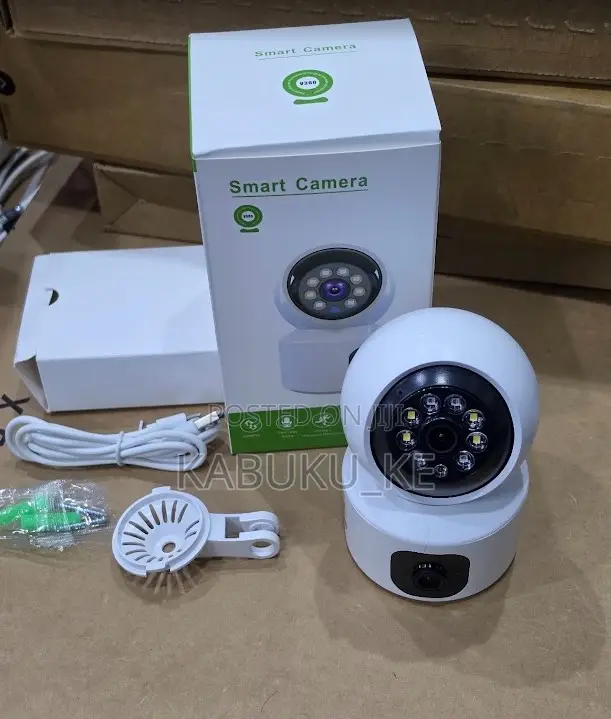 New Wifi Dual Lens Wireless Smart Nanny Camera V380 App