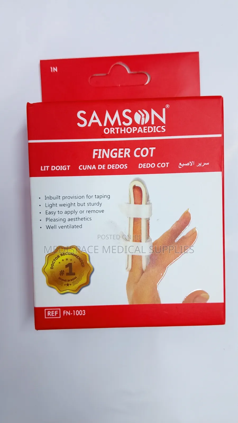 Orthopedic Orthopedic Finger Cot-Protects the Injured Finger