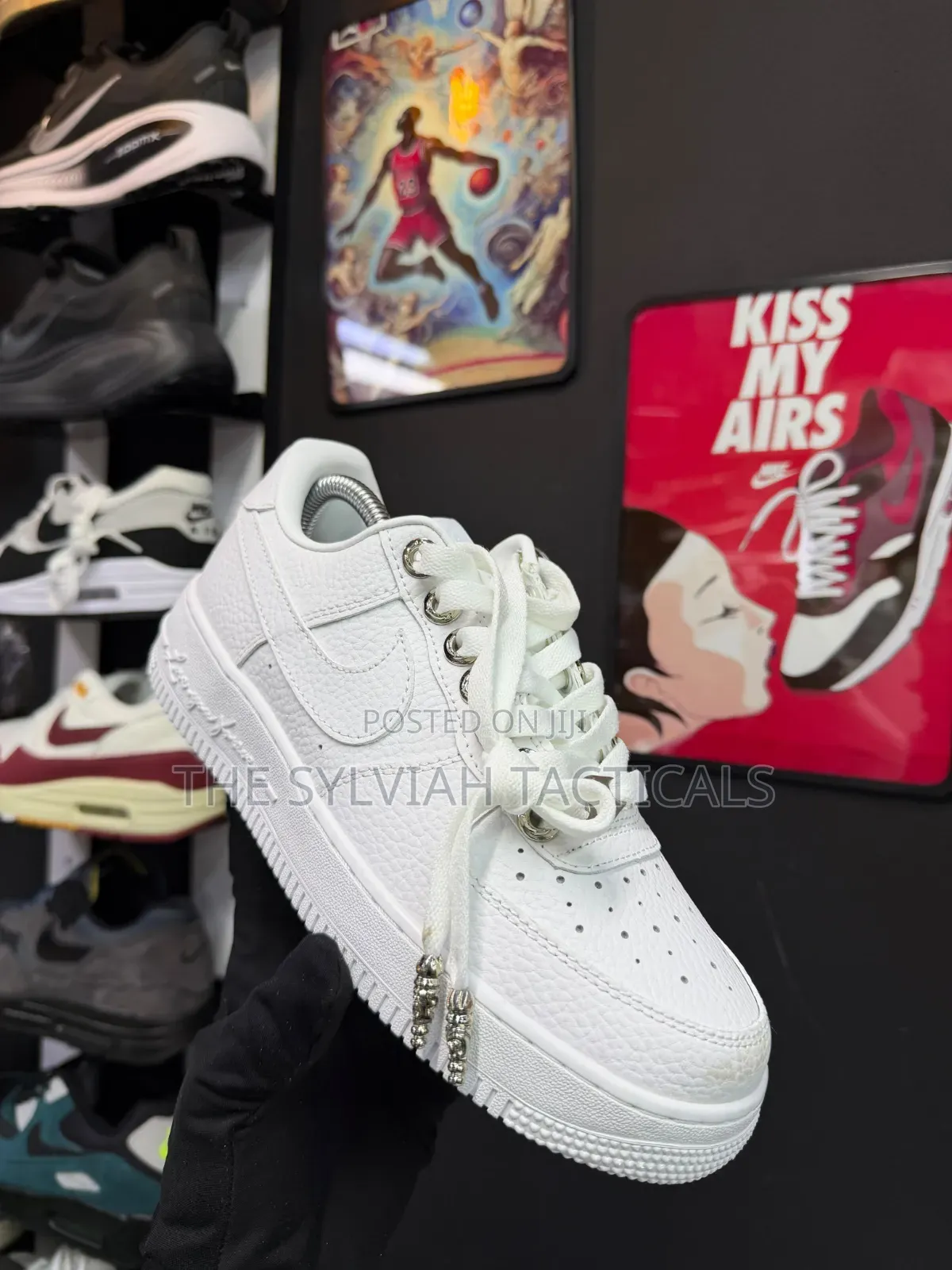 Chrome Hearts X NOCTA X Nike Air Force 1 Low “Certified Lover Boy”.