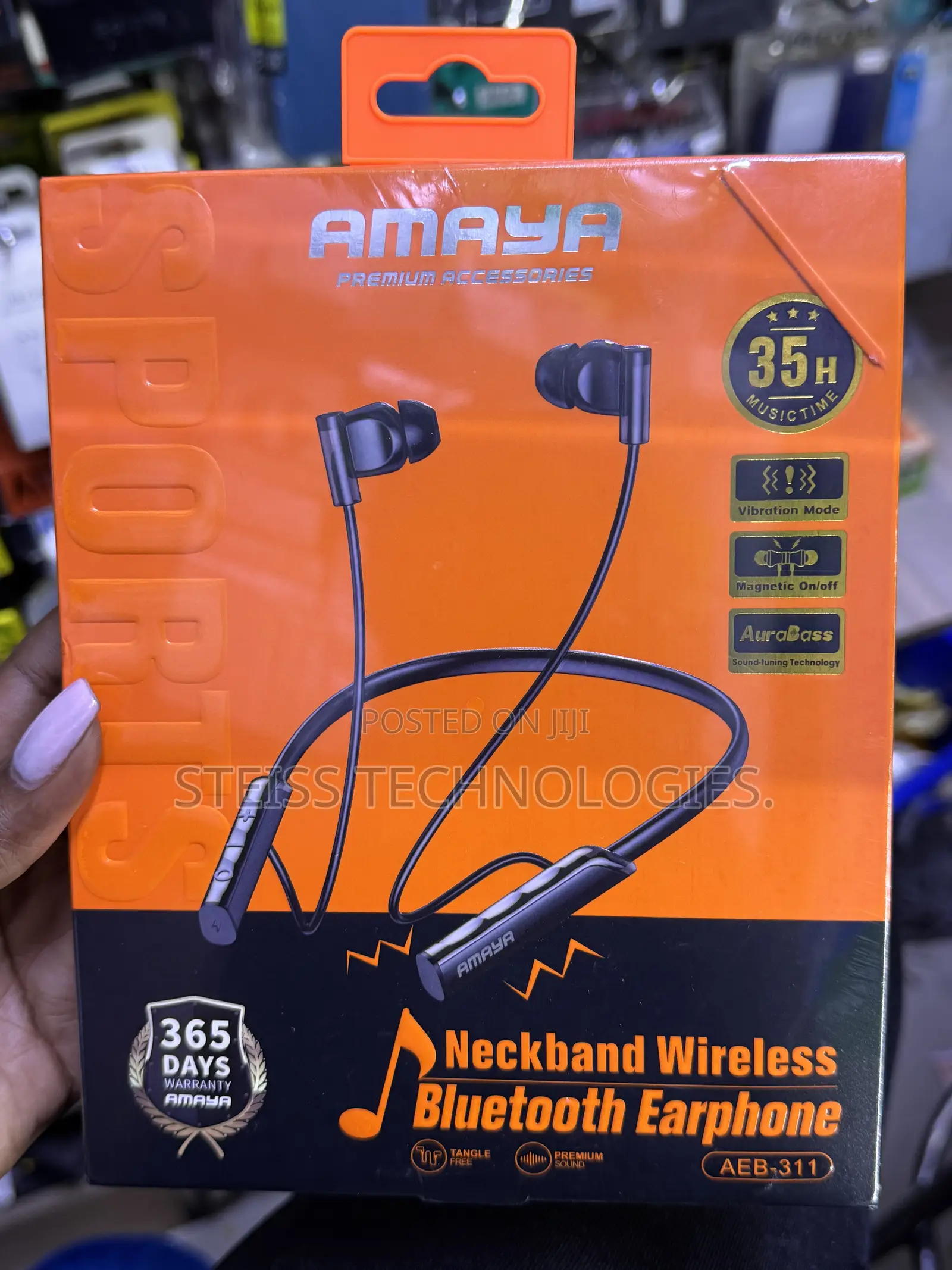 Amaya 35hr Wireless Neckband