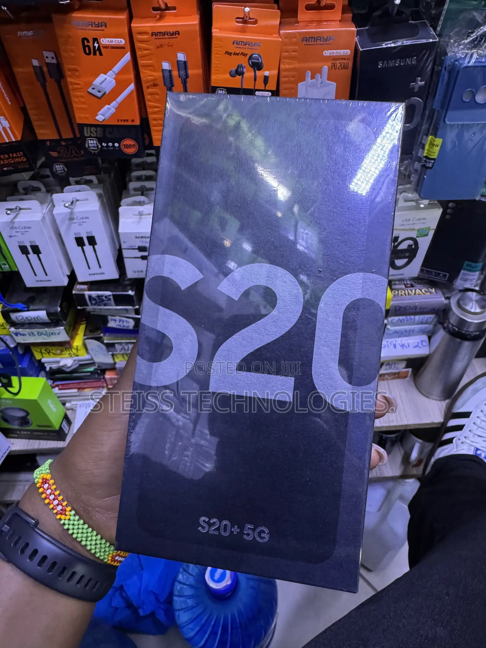 New Samsung Galaxy S20 128 GB Black