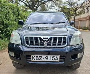 Toyota Land Cruiser Prado 2007 Matt Black