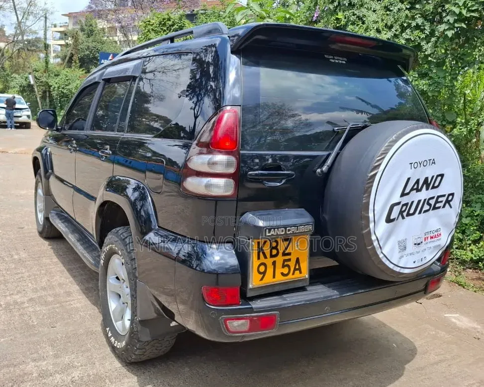 Toyota Land Cruiser Prado 2007 Matt Black