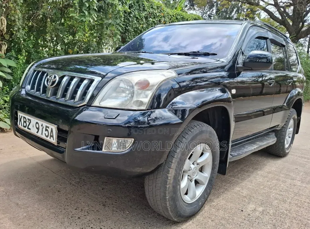 Toyota Land Cruiser Prado 2007 Matt Black
