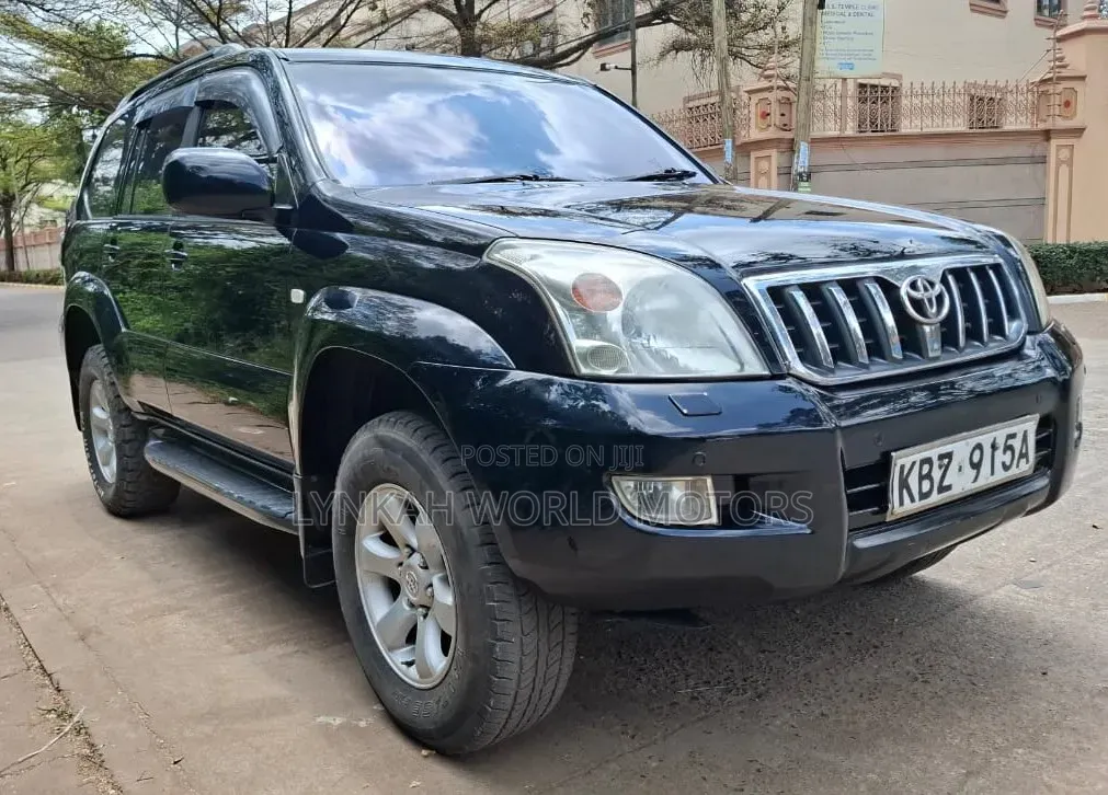 Toyota Land Cruiser Prado 2007 Matt Black