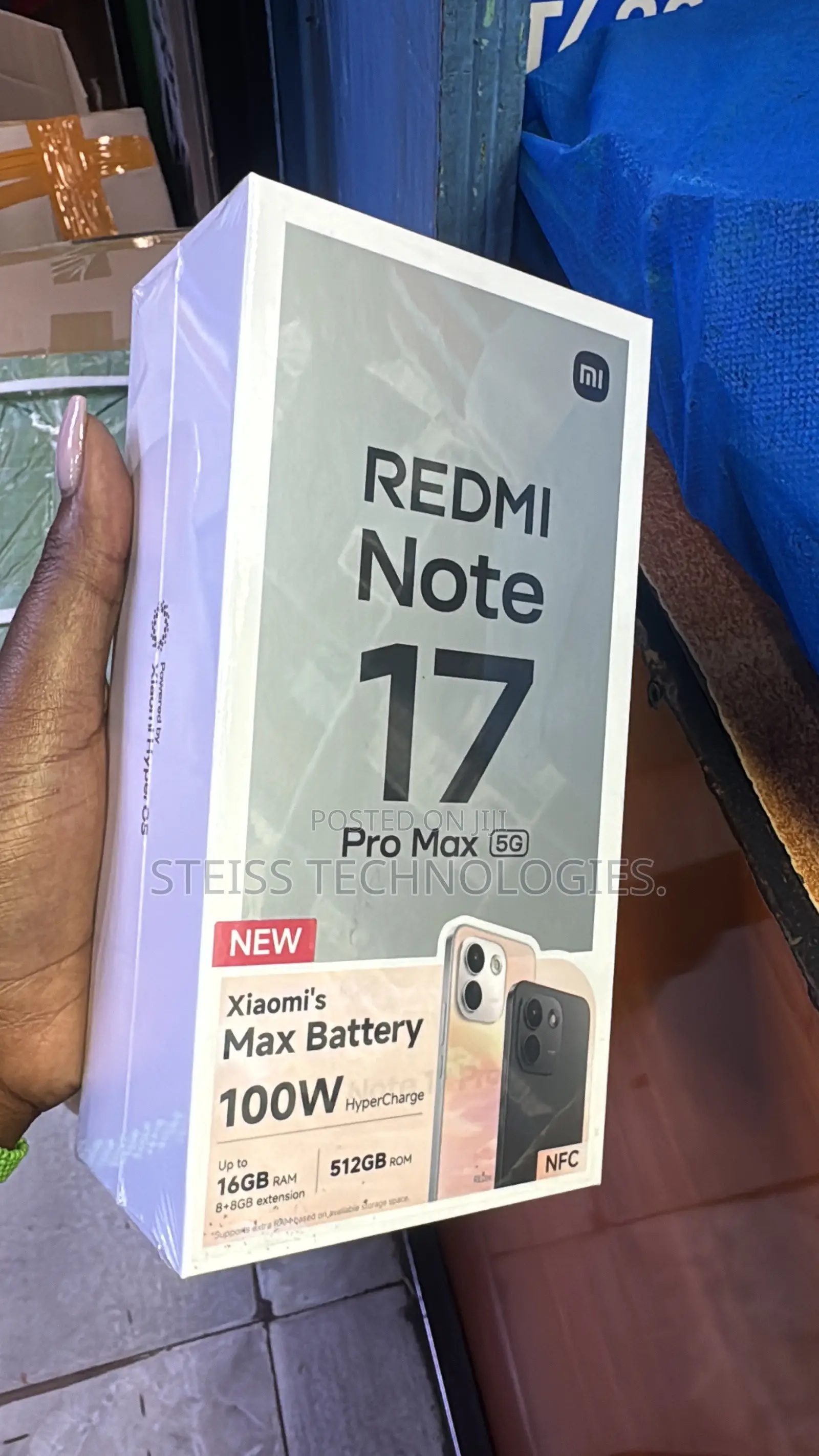 New Xiaomi Redmi Note 17 Pro Max 512 GB Black