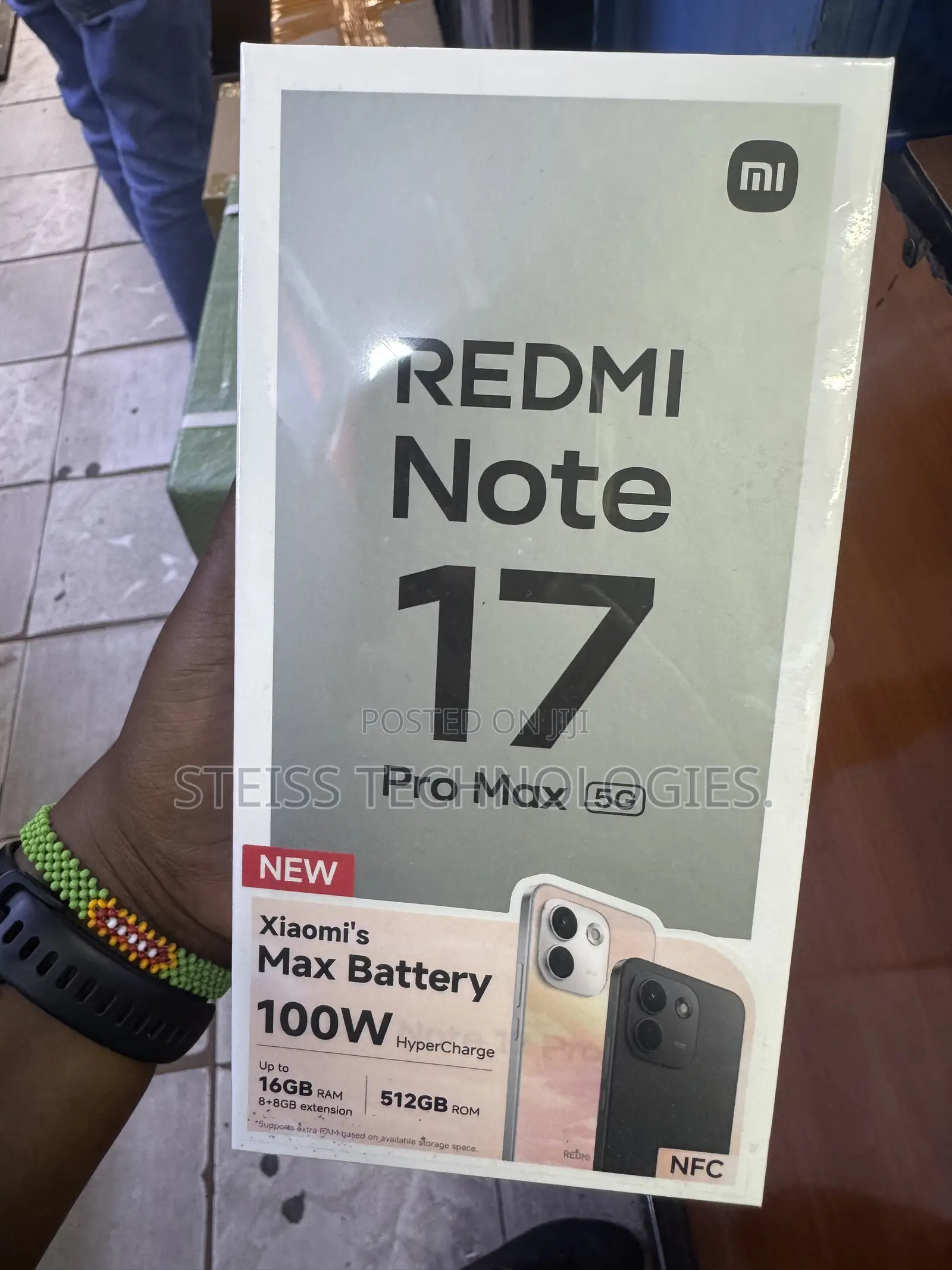 New Xiaomi Redmi Note 17 Pro Max 512 GB Black