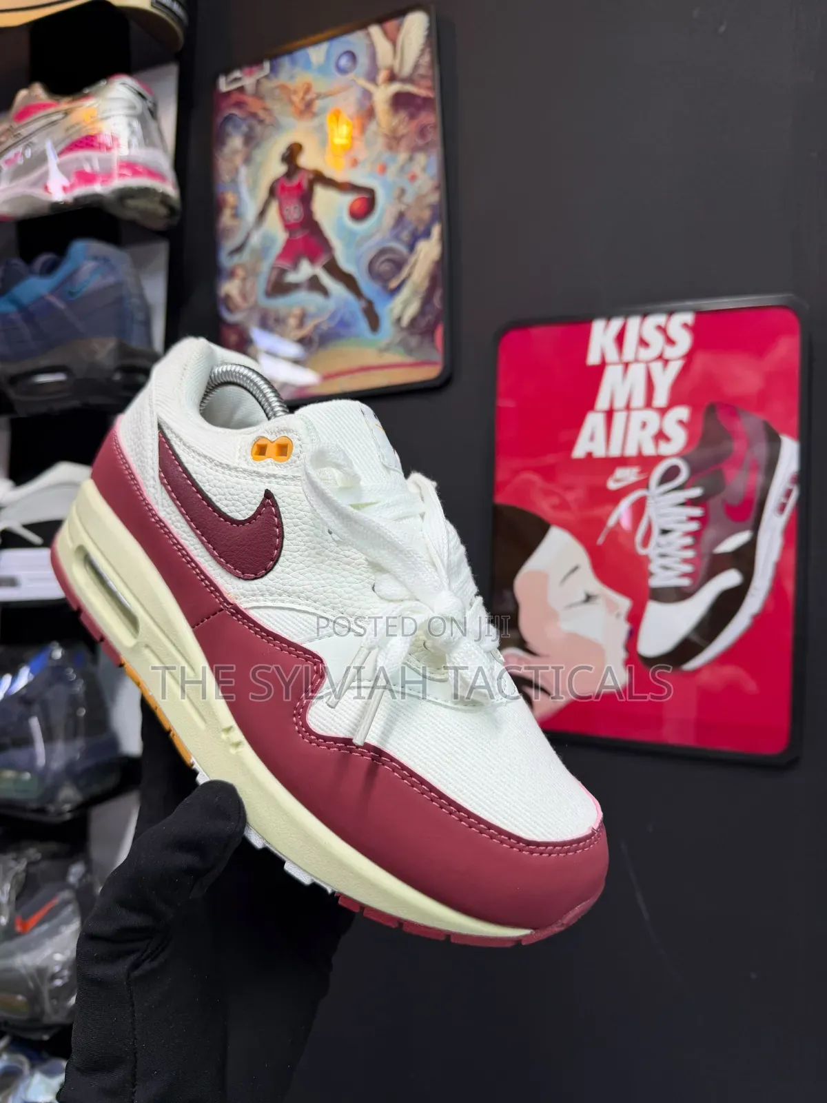 Nike Air Max 1 LX "Team Red" / "Sail" Unisex
