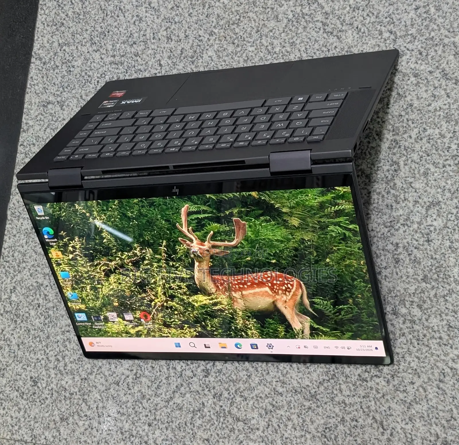 Laptop HP Envy 15 16GB AMD Ryzen 5 SSD 512GB