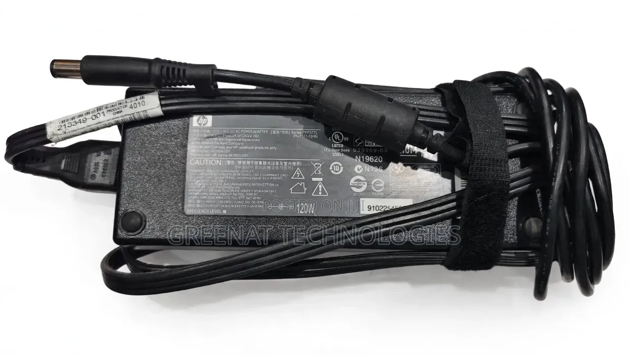 Original HP 120W 19.5V 6.15A Laptop Charger Big Pin 4.5mm Ex-Uk/Us