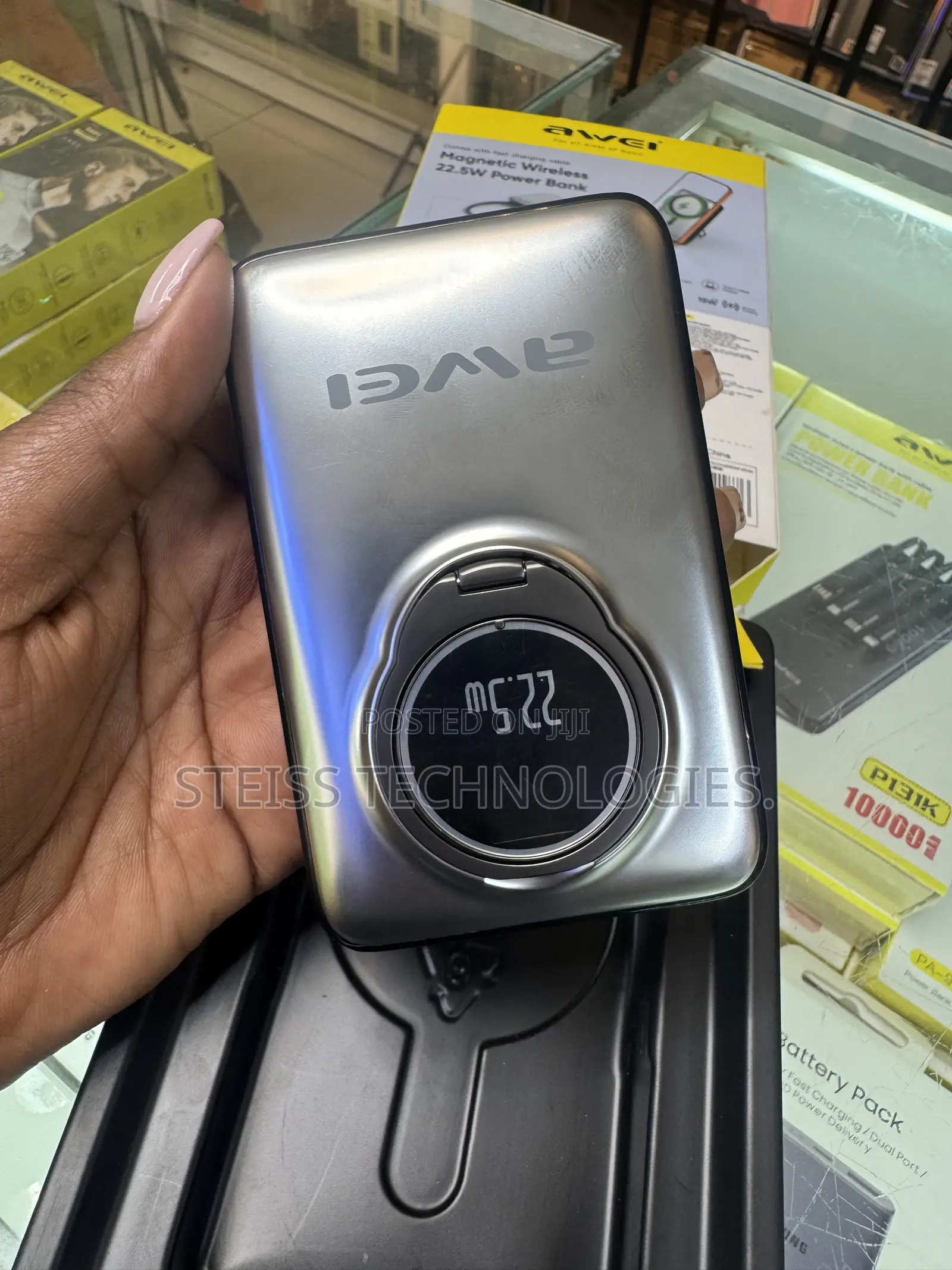 Awei Magnetic Wireless Powerbank