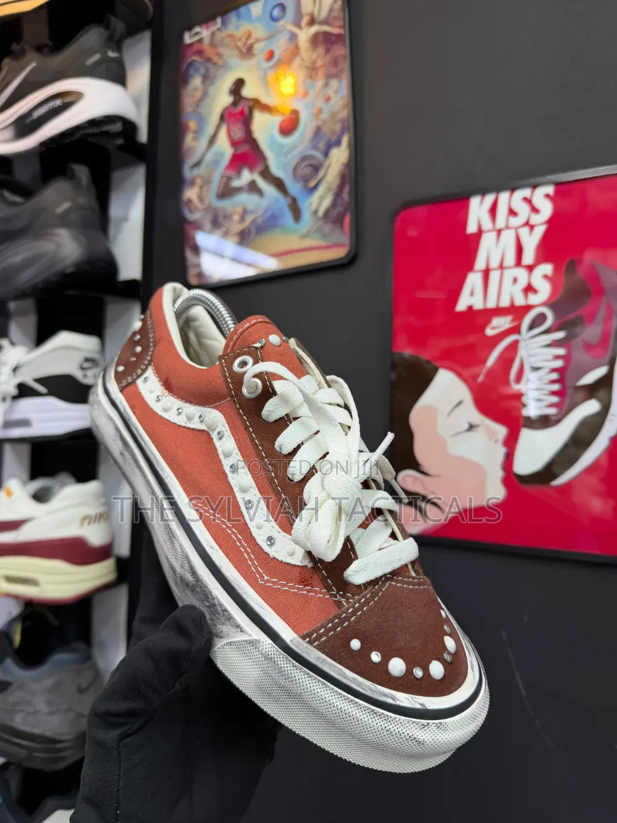 Vans LX Old Skool 36 Pearlized in Rust Bronze