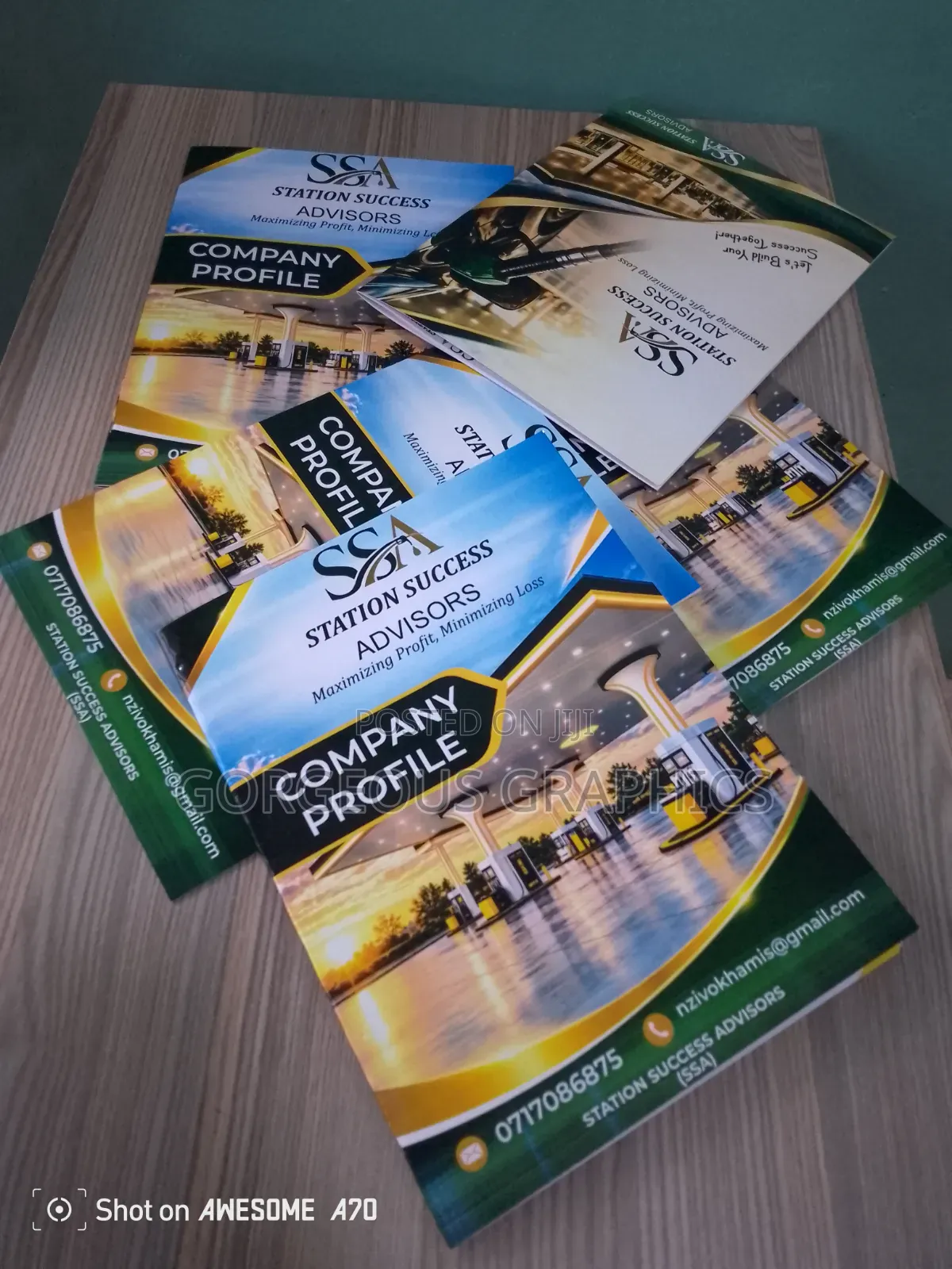 Executive Company Profile Printing