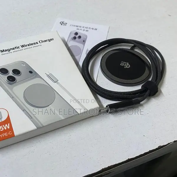 Fast Charging Magnetic Wireless Type-C Phone Charger