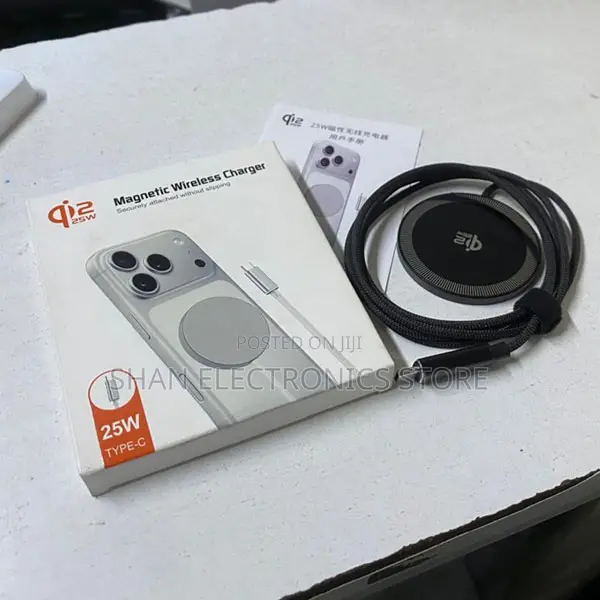 Fast Charging Magnetic Wireless Type-C Phone Charger