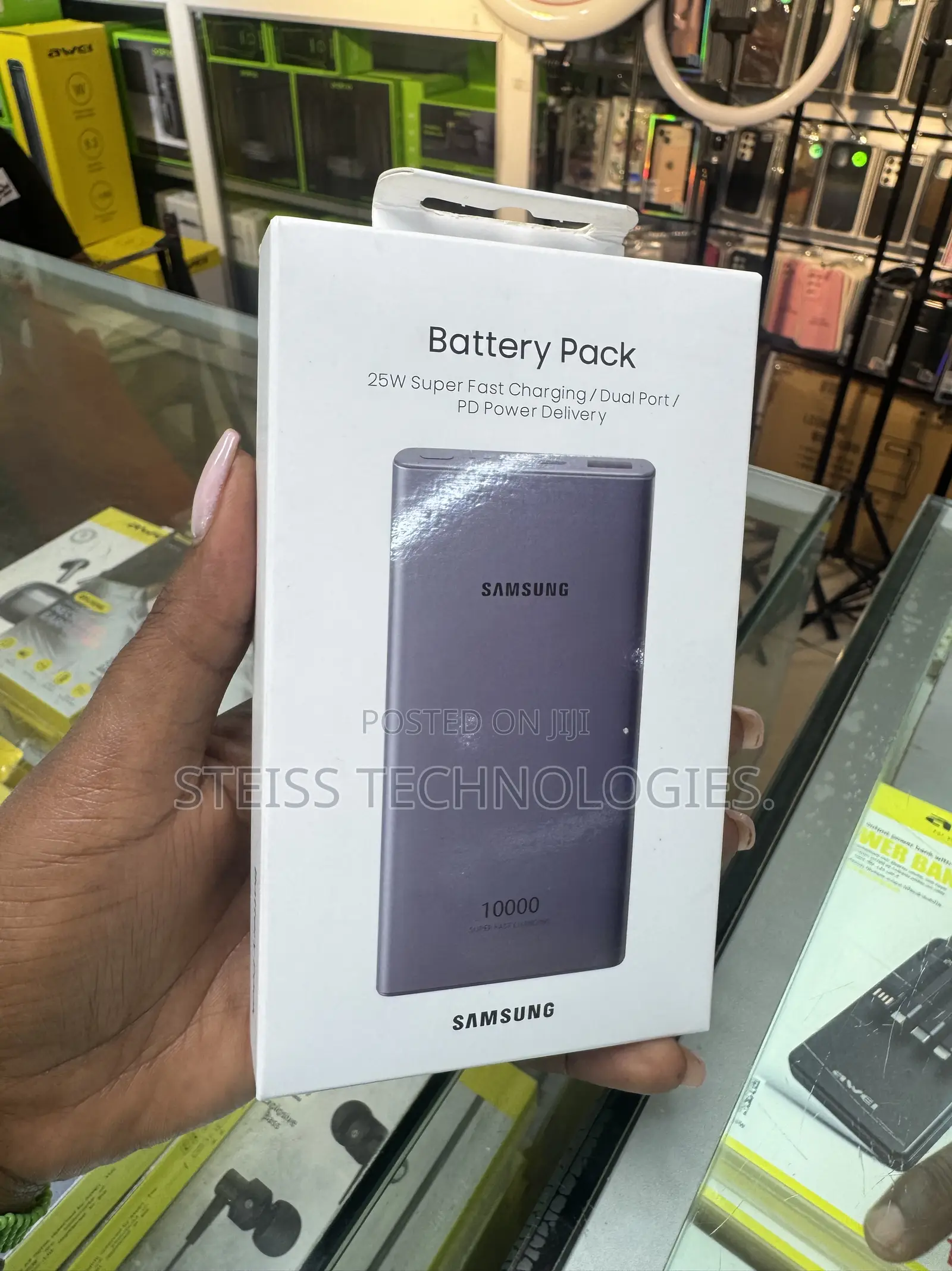 Samsung-10000mah(25w) Portable Powerbank.