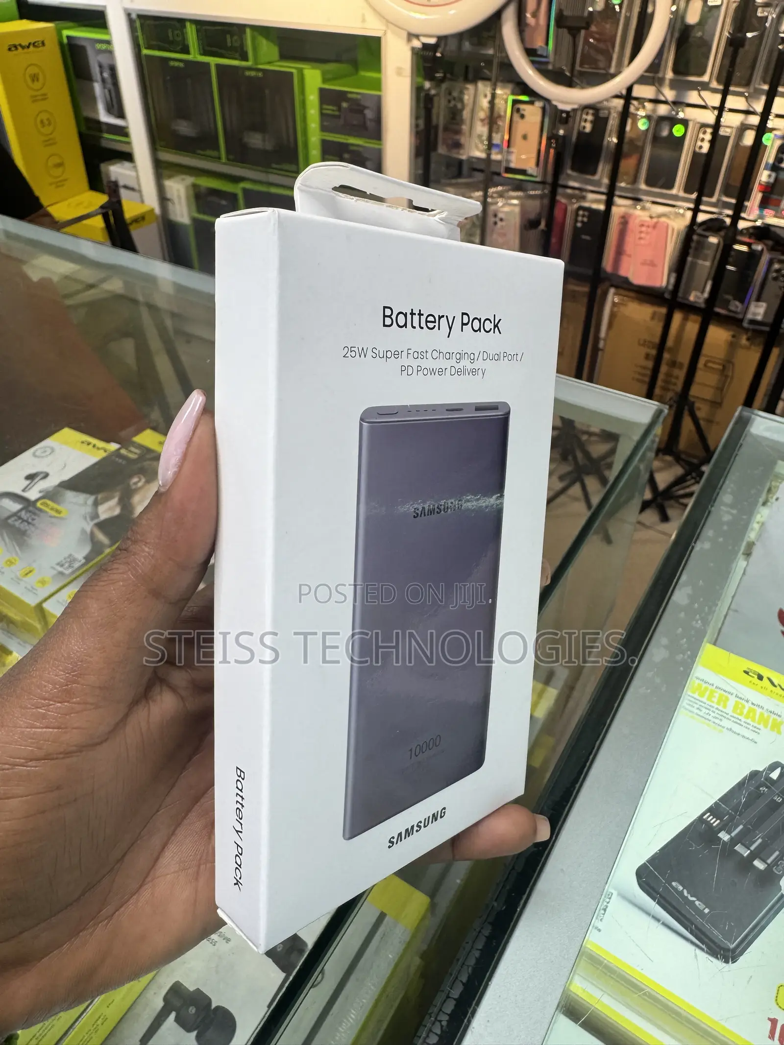 Samsung-10000mah(25w) Portable Powerbank.