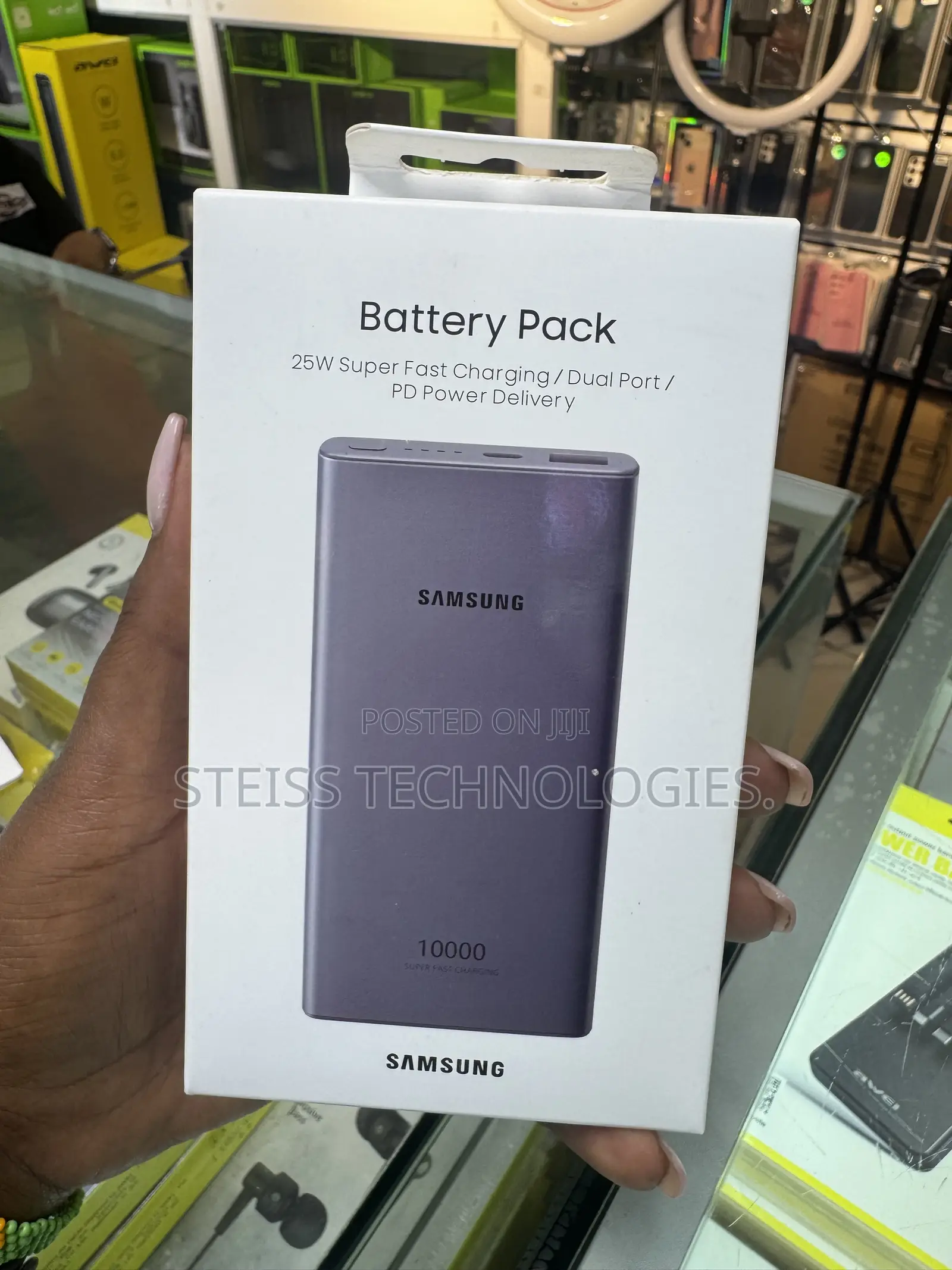 Samsung-10000mah(25w) Portable Powerbank.