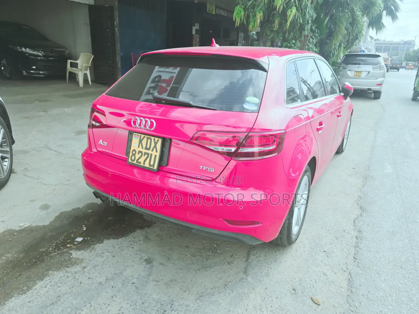Audi A3 2.0T Premium FWD Sedan 2018 Red