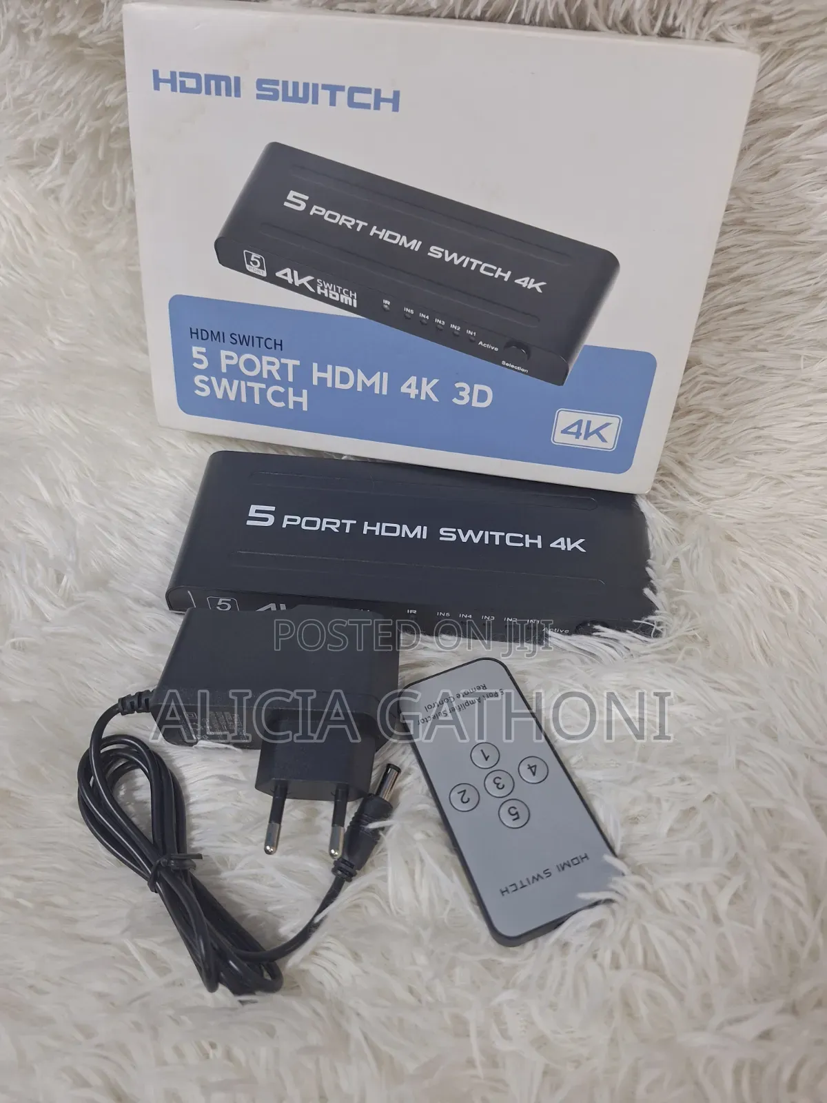 High Quality 5port HDMI Switch 5 to 1