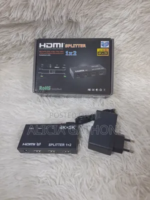 1x2 HDMI Splitter 4K Grey Box