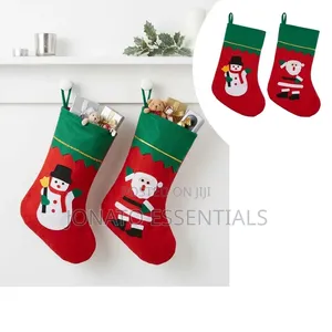 Christmas Stocking Gift Bag Hanging Tree Decor