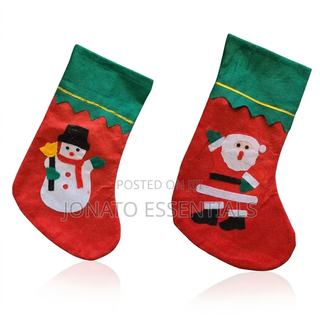 Christmas Stocking Gift Bag Hanging Tree Decor