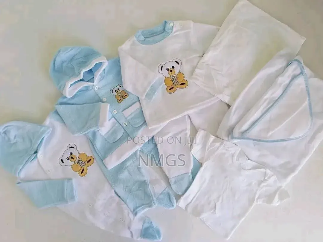 8pc Fleece Receiving Set