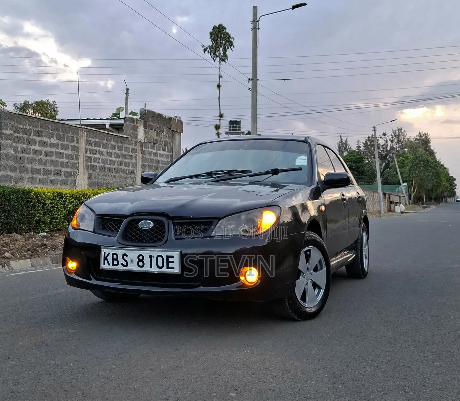Subaru Impreza 2008 Black
