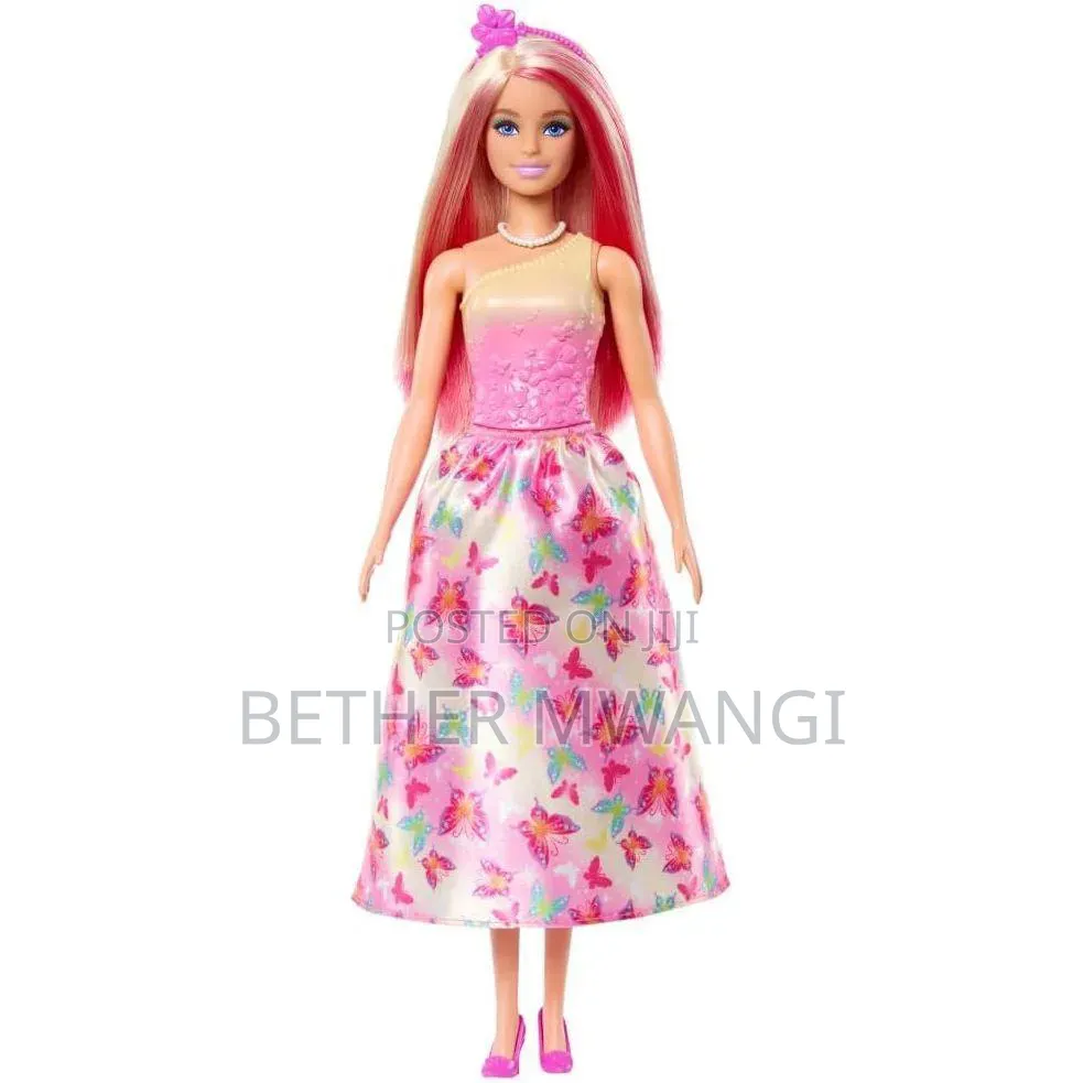 Barbie Royal Doll With Pink & Blonde Hair
