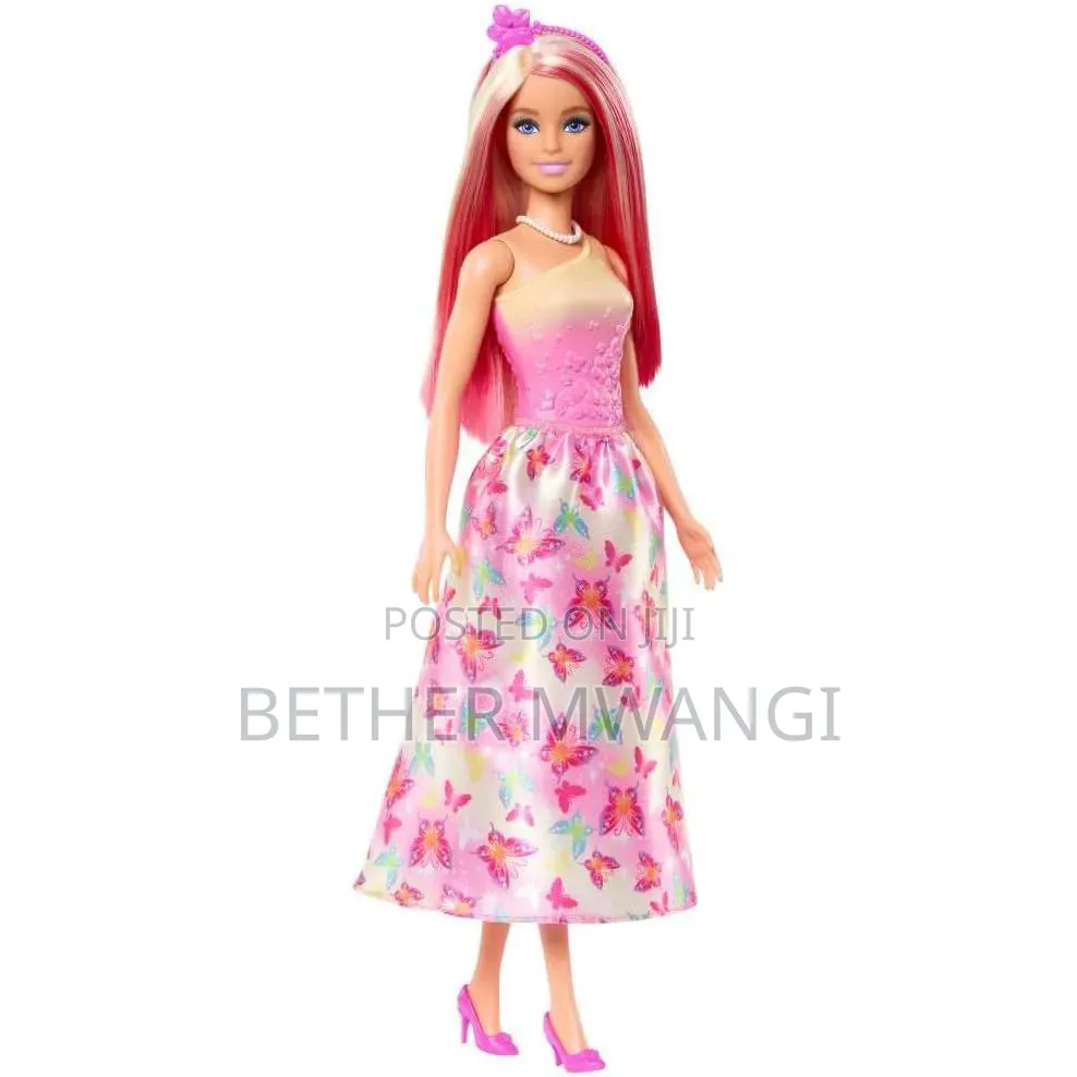 Barbie Royal Doll With Pink & Blonde Hair