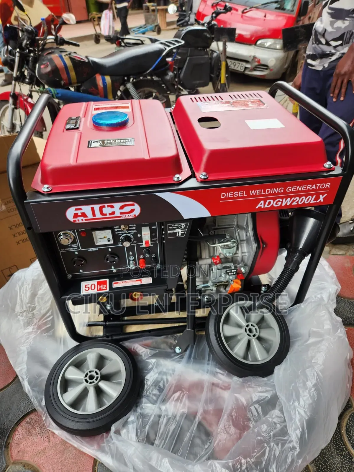Aico Japan 8kva Single Phase Diesel Welding Generator