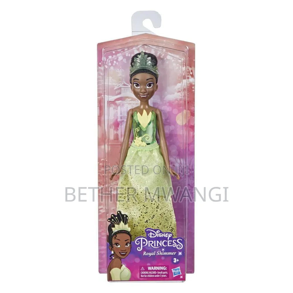 Disney Princess Royal Shimmer Doll - Tiana in Kenya