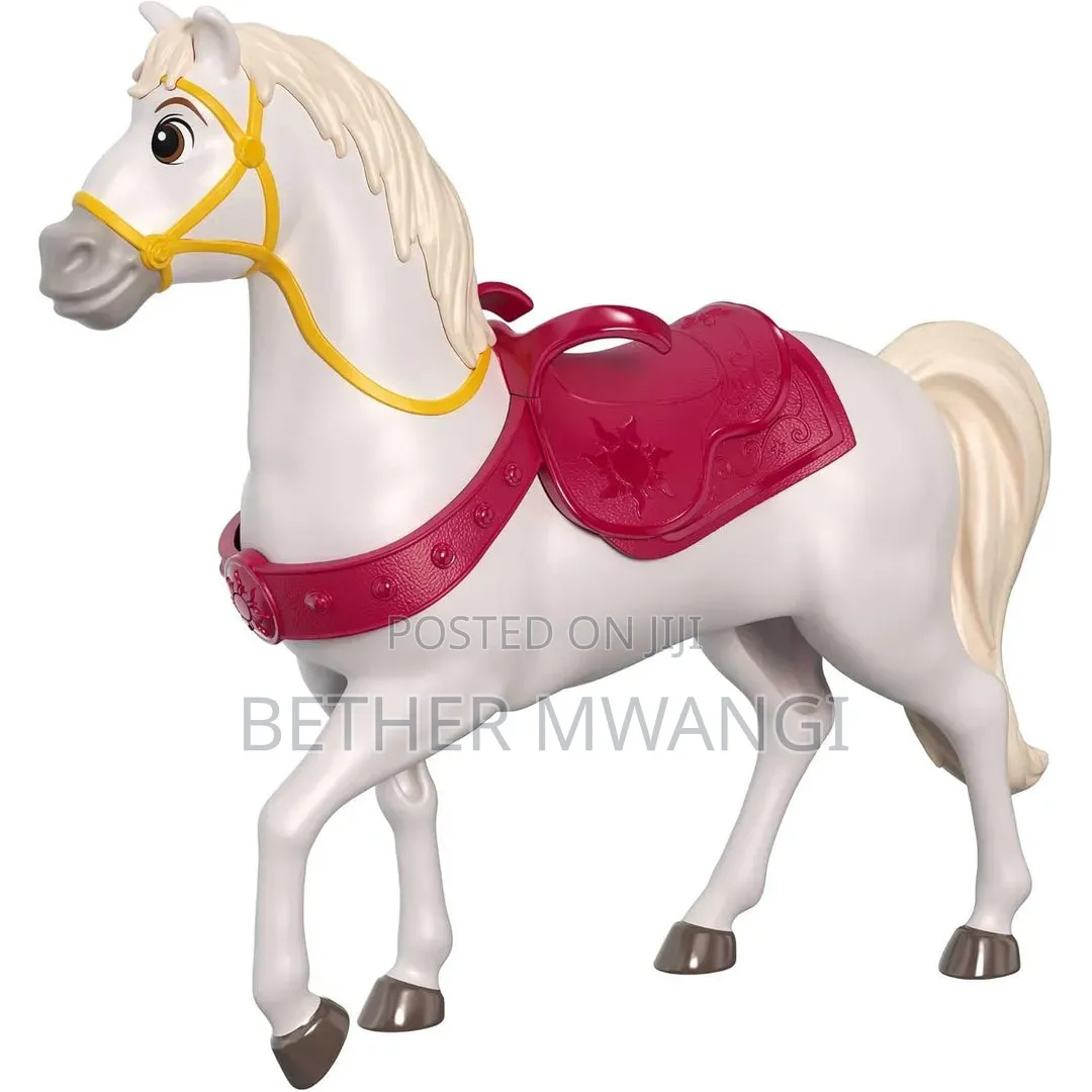 Disney Princess Rapunzel Small Doll & Maximus Horse With Saddle