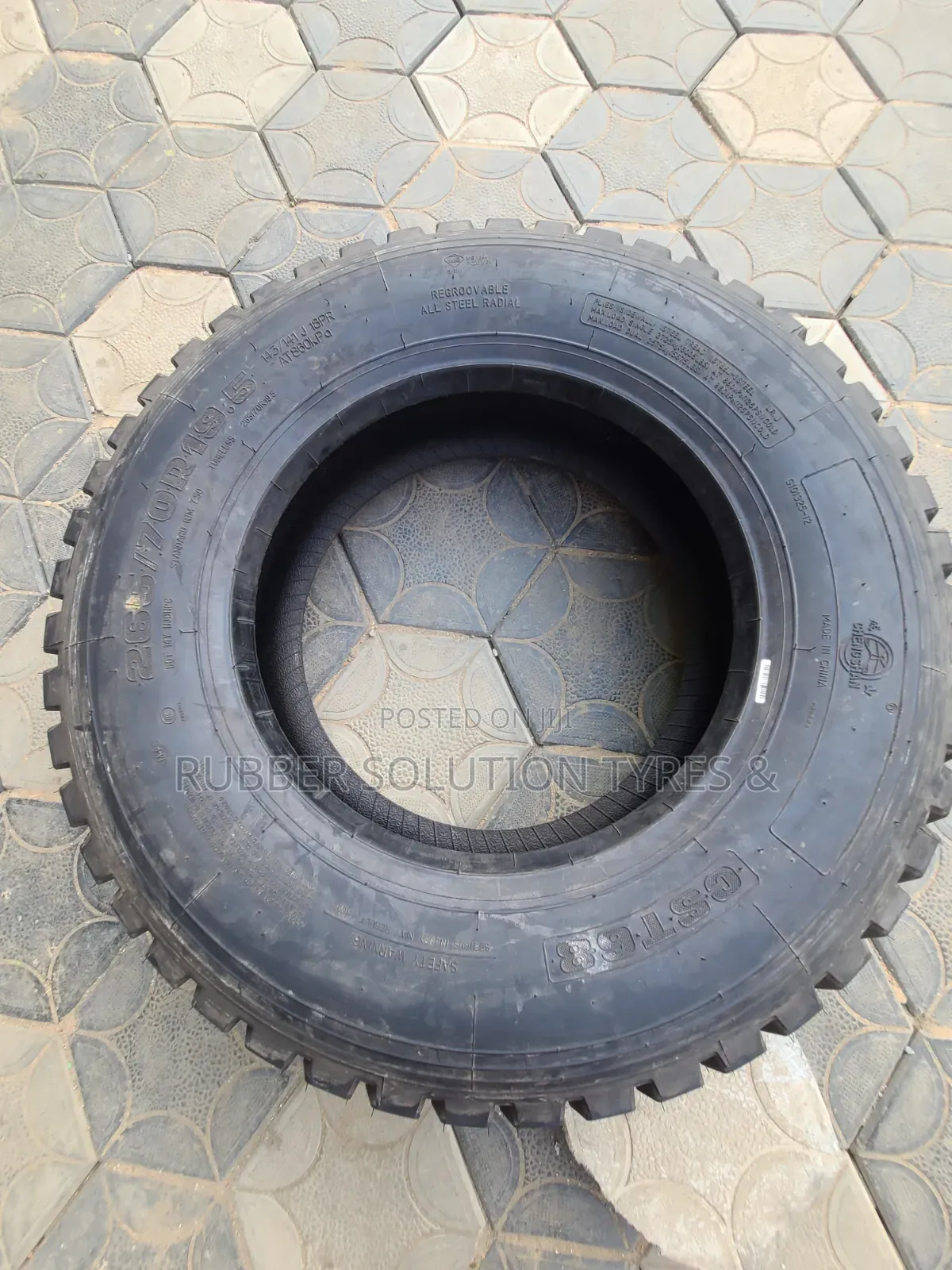 265 /70 R19.5 Chengshan Tyres Cst68 18pr