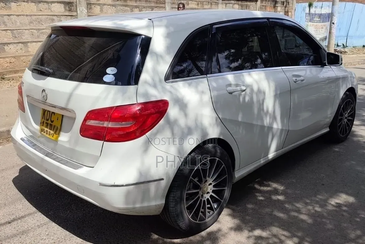 Mercedes-Benz B-Class 2014 White