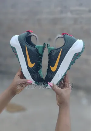 Jungle Green Trail Running Shoes
