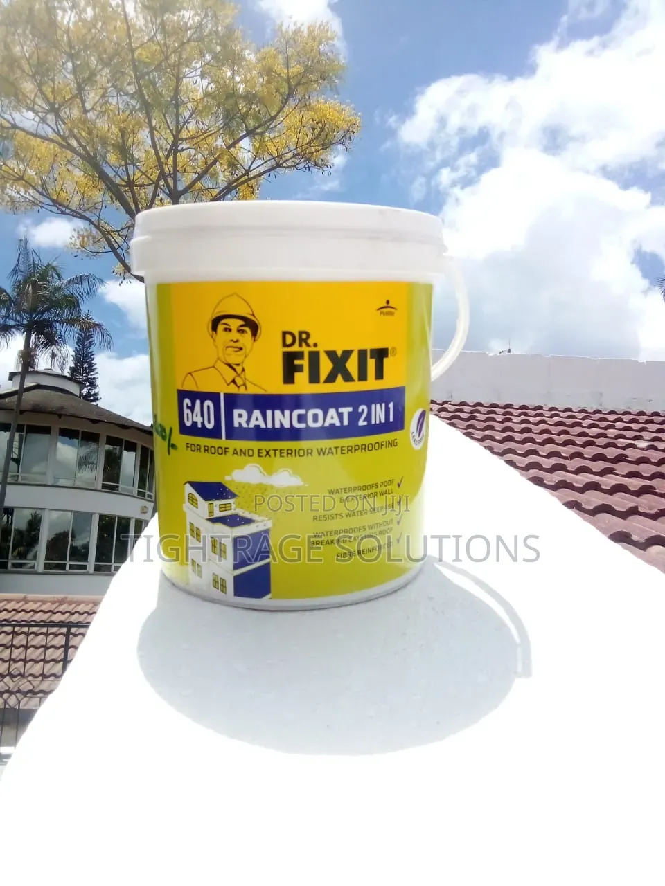 Raincoat 2 in 1 (4L) — Acrylic Waterproofing Coating