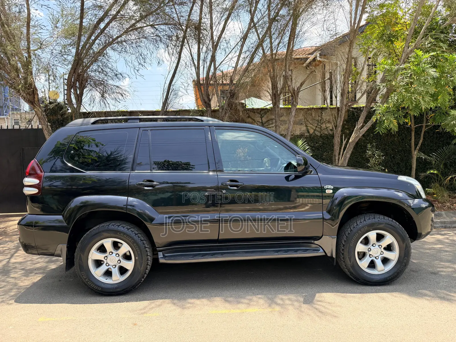 Toyota Land Cruiser Prado 3.0 D-4D 5dr 2007 Black