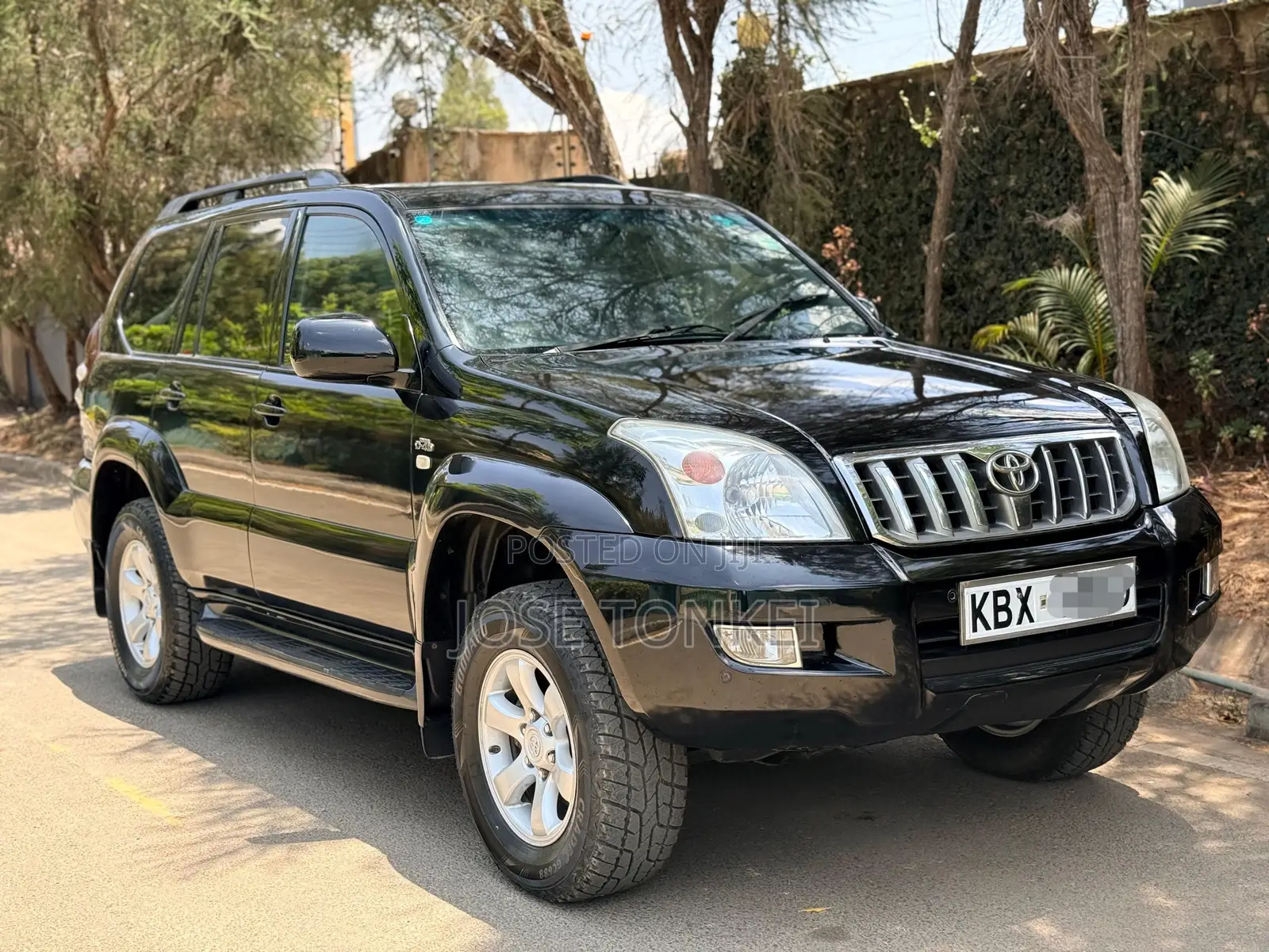 Toyota Land Cruiser Prado 3.0 D-4D 5dr 2007 Black