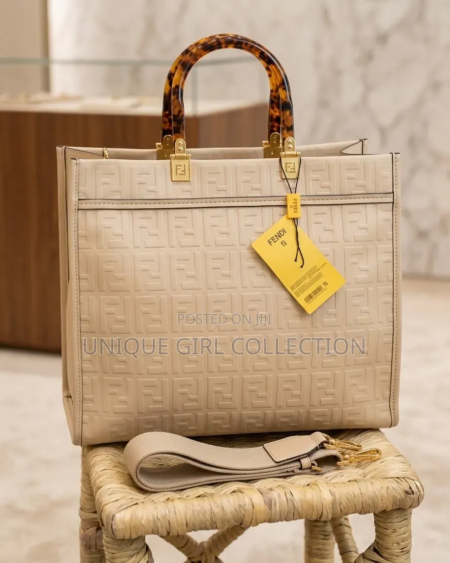 Stunning Fendi Sunshine Tote Bag – Premium Quality Leather