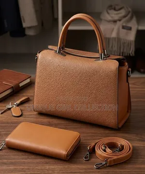 Elegant Chriskalla Handbag Set –Premium Quality (Bag + Wallet + Strap)