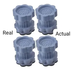 Heavy-Duty Wavy Shock Absorber Pads – 4 Pieces Pa