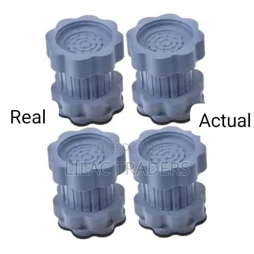 Heavy-Duty Wavy Shock Absorber Pads – 4 Pieces Pa